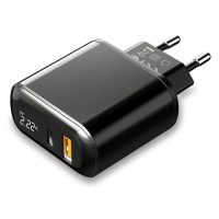 Mcdodo CH-7170 PD 20W 2xUSB + USB-C síťová nabíječka (černá)