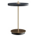 Antracitová LED stmívatelná stolní lampa s kovovým stínidlem (výška 31 cm) Asteria Move – UMAGE