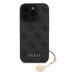 Guess 4G Charm Zadní Kryt pro iPhone 16 Pro Grey