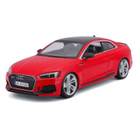 Burago audi rs 5 coupé 1:24 červené