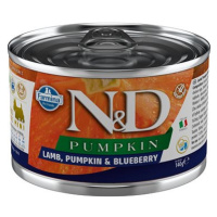 N&D Pumpkin Dog Adult Lamb & Blueberry Mini 140 g