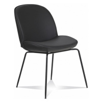 Koženková židle falko - černá