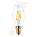 Segula 55201 LED svíčka čirá E14 3 W (26 W) 260 Lm 2.200 K