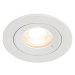 Moderní vestavné bodové svítidlo bílé kulaté IP44 - Xena Round