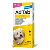 AdTab Žvýkací tablety pro psy 2,5-5,5 kg 112 mg 1 tableta