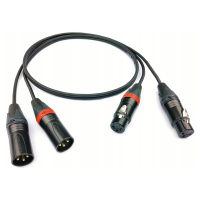 Cordial CMK422 Kabel 2 Xlr na 2 Xlr Neutrik 5m