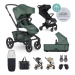 EASYWALKER Kočík kombinovaný Jimmey Pine Green XXL RWS + Jackey Shadow Black