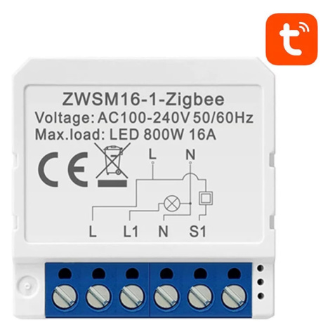 Přepínač Avatto Smart ZigBee In-wall Switch ZWSM16-W1 TUYA