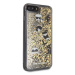 Karl Lagerfeld KLHCI8LROGO hard silikonové pouzdro iPhone 8 Plus / iPhone 7 Plus black & gold Gl