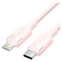 Vention USB 2.0 Type-C Male to Lightning Male 3A Cable 1M Pink Aluminum Alloy Type