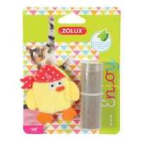 Hračka kočka PIRATE plnící+šanta žlutá Zolux