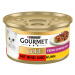 Gourmet Gold Fine Composition 24 x 85 g - výhodné balení - hovězí a kuřecí