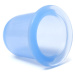 AcuPrime Silikonové masážní baňky Barva: modrá, Velikosti: L