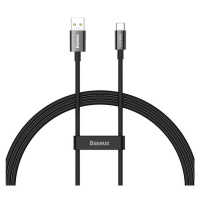 Kabel Baseus Superior Series z USB na USB-C, 65 W, 1 m (černý)