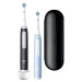 Oral-B iO Series 3 Duo elektrický zubní kartáček 2 ks Black+Ice Blue