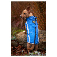 Vsepropejska Faraon bunda pro psa na ZIP Barva: Modrá, Délka zad (cm): 40, Obvod hrudníku: 51 - 
