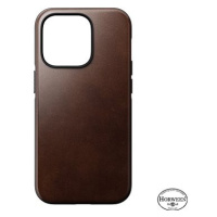 Nomad Modern Leather MagSafe Case Brown iPhone 14 Pro