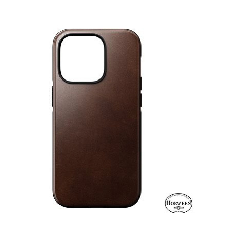 Nomad Modern Leather MagSafe Case Brown iPhone 14 Pro