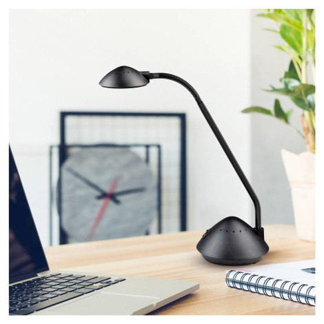 Maul LED stolní lampa MAULarc, flexibilní rameno, černá