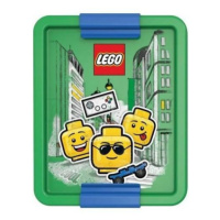 Box na svačinu LEGO ICONIC Boy - modrá/zelená