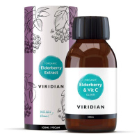 Viridian Elderberry Extract + Vitamin C Organic - Bezinkový extrakt s Vitamínem C BIO 100ml