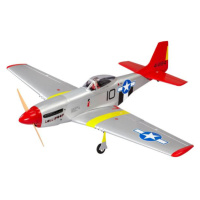 P-51D Mustang 20cc 1.7m ARF červený