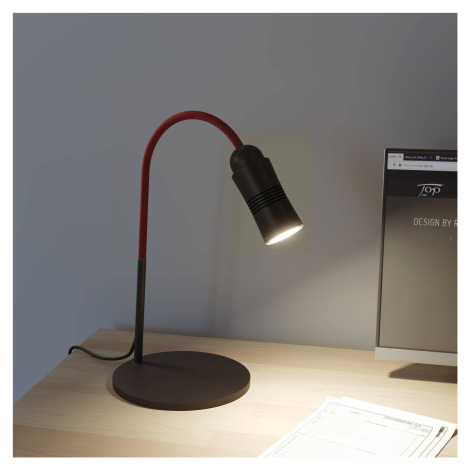 Top Light Neo! Table LED stolní lampa dim černá/červená TOP-LIGHT