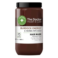 The Doctor Burdock Energy + 5 Herbs Infused maska - maska s obsahem výtažku z lopuchu a 5 bylin,