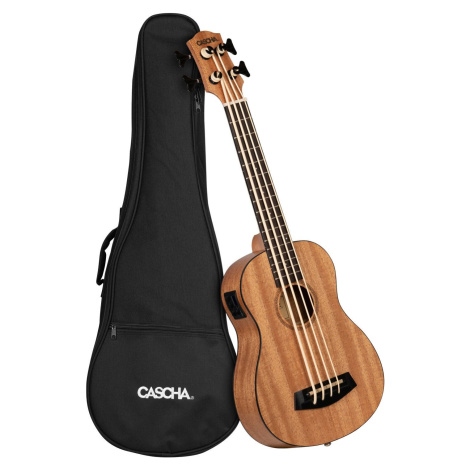 Cascha HH 2175 Basové ukulele Natural