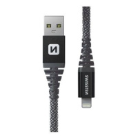 Swissten Kevlar USB / Lightning 1.5m antracit