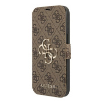 Guess book 4G Big Metal Logo pouzdro obal kryt na iPhone 13 Pro