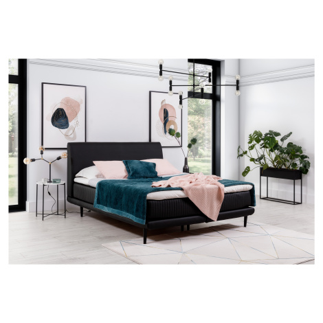 Artelta Manželská postel ASTERIA | 160 x 200 cm Barva: Černá / Soft 11