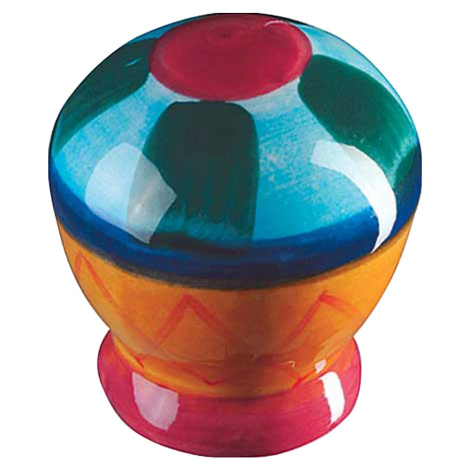 Knoflík SP54 porcelán barevný 27 mm x 27 mm x 32 mm