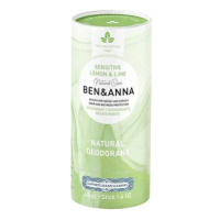 Ben & Anna Tuhý deodorant Sensitive 40 g - Citrón a limetka