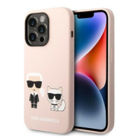 Karl Lagerfeld KLHMP14XSSKCI hard silikonové pouzdro iPhone 14 PRO MAX 6.7