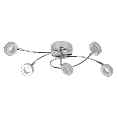 LED stropní svítidlo 5x5W VINOLA CHROME 3000K CANDELLUX