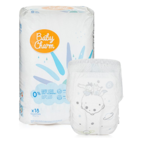 Baby Charm Plenky Super Dry PANT - vel. 6 XL, 15+ kg (18 ks)