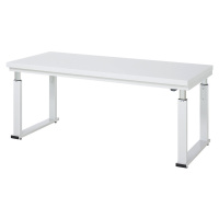 RAU Psací stůl s elektrickým přestavováním výšky, deska z tvrdého laminátu, nosnost 600 kg, š x 
