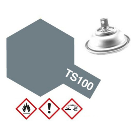 Tamiya TS-100 Semi-Gloss Bright Gun Metal 100ml