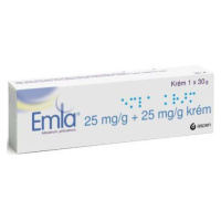 Emla 25 mg/g + 25 mg/g krém 1 x 30 g