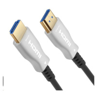 PREMIUMCORD Kabel HDMI optický fiber High Speed with Ether. 4K@60Hz, 30m, M/M, zlacené konektory