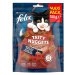 Felix snacky, 2 balení - 30 % sleva - s hovězím a jehněčím (2 x 180 g)