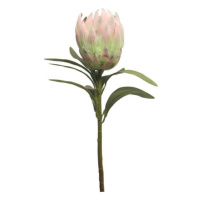 Protea KING řezaná umělá sv.růžová 70cm