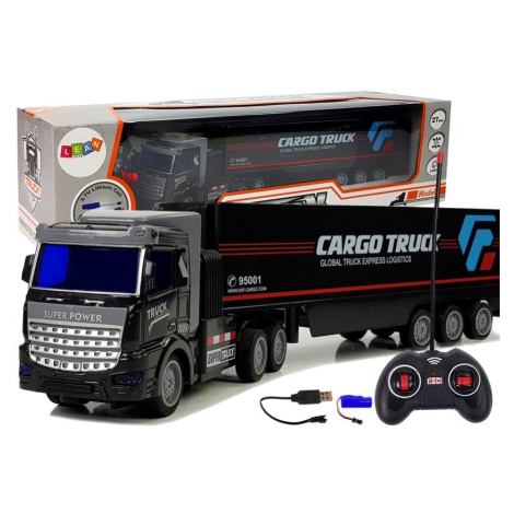 mamido Nákladní auto na dálkové ovládání RC 1:48 černé