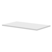 MEREO Koupelnová deska na skříňku 141 cm, bílá vysoký lesk perlička CN724DB