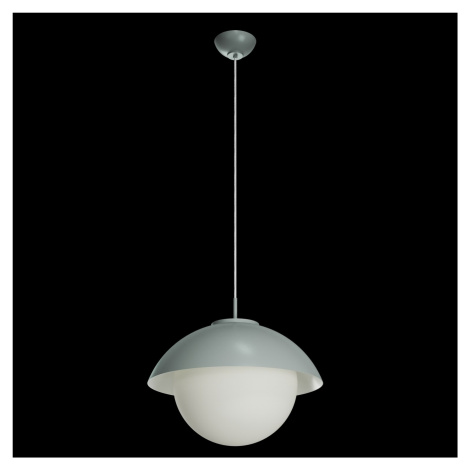 OSMONT LUK60040 LUKIDA ST3 závěsné skleněné svítidlo šedá / bílá IP40 3000 K 27W LED