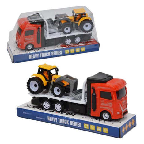 Auto tahač s traktorem - bílá Toys Group