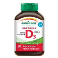 JAMIESON Vitamín D3 2500 IU cps.135