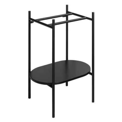 SAPHO - PUNO podstavec pod umyvadlo 550x795x396, černá SKA590-2