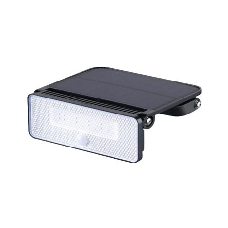 Aca Lighting LED solární reflektor, senzor pohybu STORM 12W/1600lm/4,4Ah